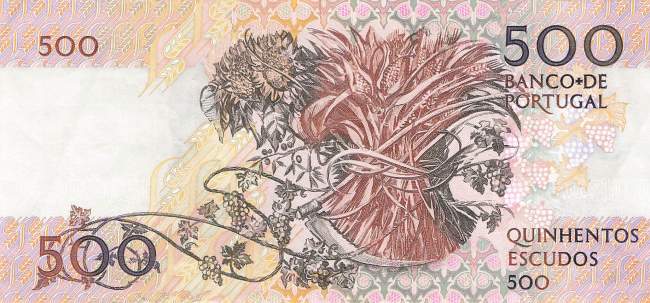 500 Escudos 13.2.1992